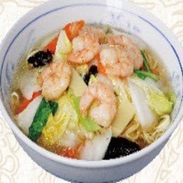 エビ入りそば 仁面