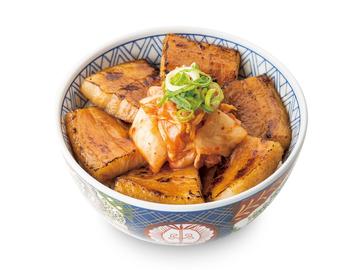 キムチ豚バラ丼 並