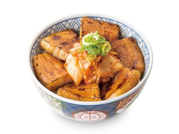 キムチ豚バラ丼 メガ