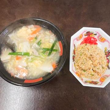 焼飯+五目麺セット