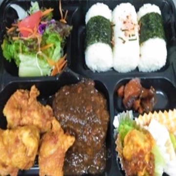 ハンバーグ＆唐揚弁当