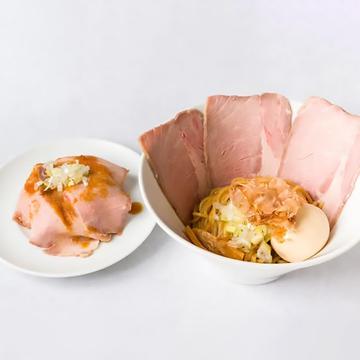 油そば+ミニチャーシュー丼セット