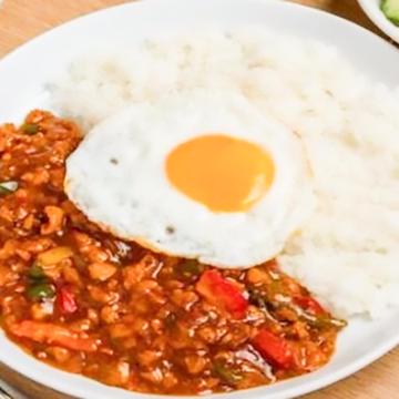 ガパオライスセット Gapao Rice Set