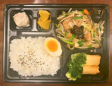 野菜炒め弁当