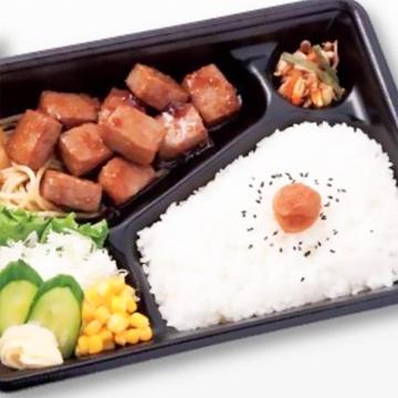 サイコロステーキ弁当