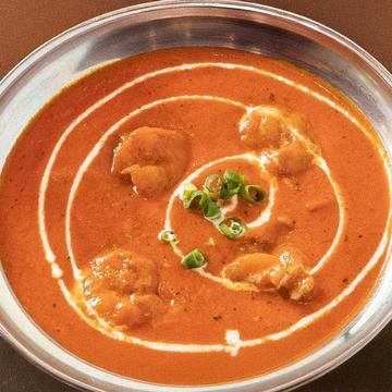 バタープラウンカレー/Butter Prawn Curryナンorライス/Nan or Rice