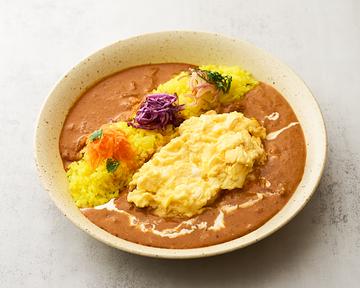 チーズオムレツスパイスカレー Cheese Omelette Curry