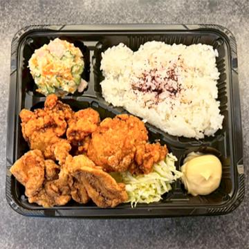 鶏ももとヤゲンのW唐揚げ弁当 大盛り