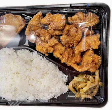 鶏の唐揚げ定食