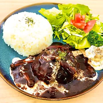 煮込みハンバーグプレート
