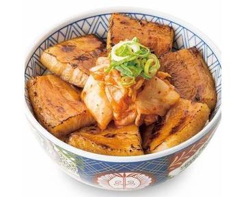 キムチ豚バラ丼 Kimchi Pork Belly Bowl