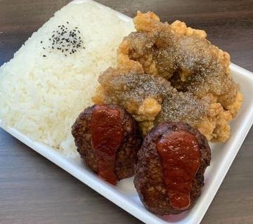 ハンバーグ＆チキン弁当