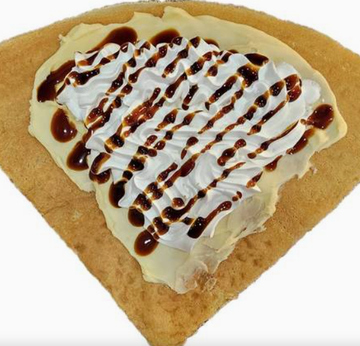 プリン風味のクレープ