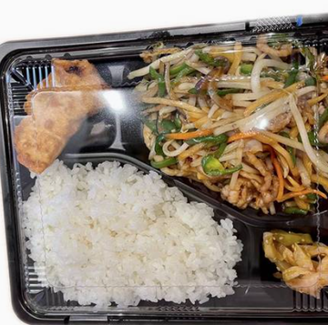 青椒肉絲定食