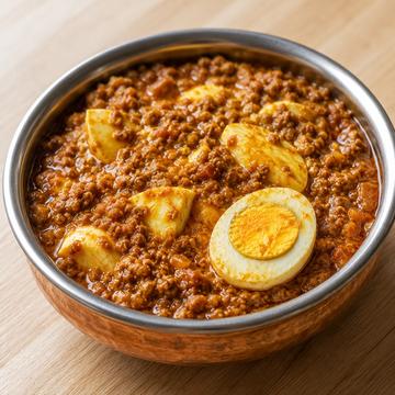 キーマエッグカレー KEEMA EGG CURRY