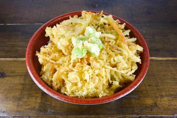 野菜かき揚げ天丼