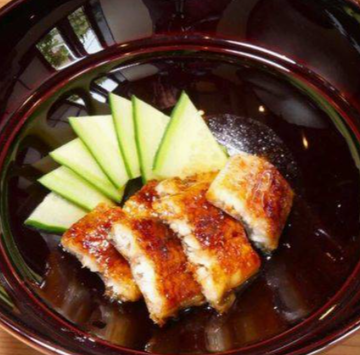 炭焼うなぎの酢の物 うざく
