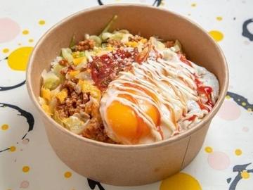 目玉焼きタコライス Original Taco Rice with Fried Egg