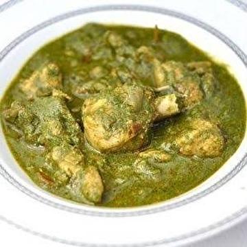 ほうれん草ポークマサラカレー