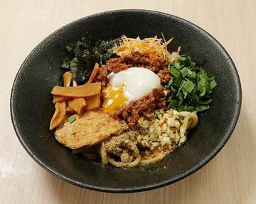 F-1113】どっかんまぜそばDokan Maze Soba Mixed Topping Noodle