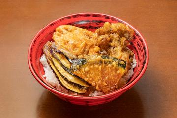 鶏野菜天丼