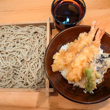 天丼とざる蕎麦