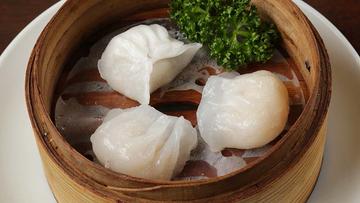 海老蒸し餃子(4個)(蒸4个)