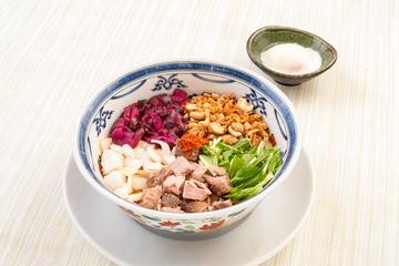 ジャパニーズ担担麺(温玉) Japanese Dan Dan Noodles (Poached Egg)