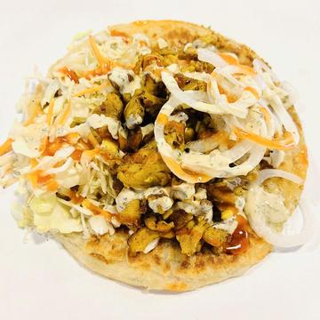 New ！！ マラウワ・ケバブサンドイッチ Chicken Shawarma with Malawach Sandwitch