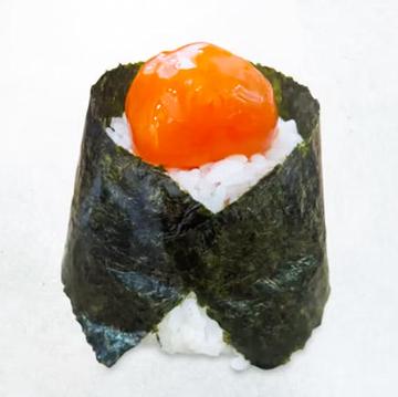卵黄漬けおむすび