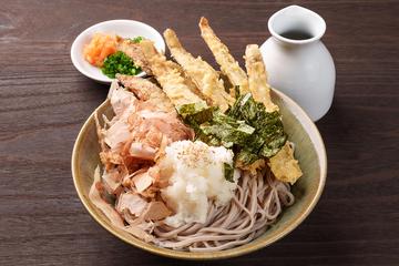 ごぼう天おろしそば Burdock Tempura Soba Noodles with Grated Japanese Radish