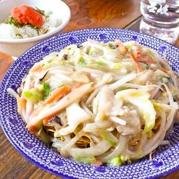 皿うどん 明太ご飯セット