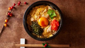 明太子親子丼 Mentaiko, Chicken＆Egg Rice Bowl