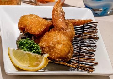 手羽先餃子の唐揚げ