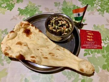ほうれん草チキンカレーセットHourensou Chicken Set