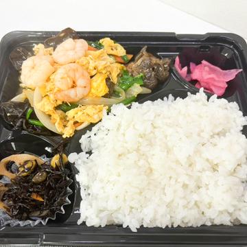 海鮮卵炒め弁当