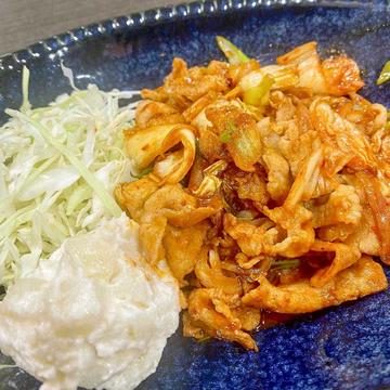 豚キムチ炒め