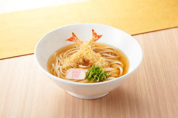 海老天ぷらうどん