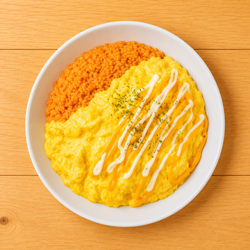 カスタマイズトリュフマヨチーズオムライス Customized Truffle Mayo Cheese Omelet Rice