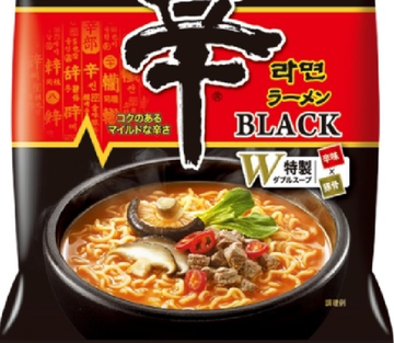 農心 辛ラーメン ブラック
