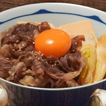 和牛にんにくすき焼き丼 味噌(大)Wagyu beef garlic sukiyaki bowl with miso (large)