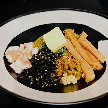 ガーリックバター油そば