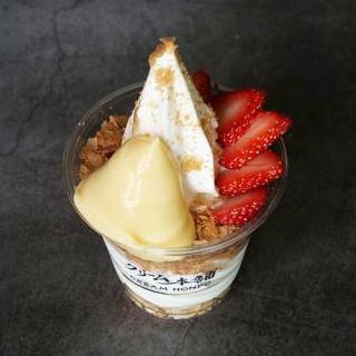 いちごのミルフィーユ アイス