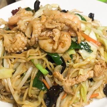 上海焼きそば定食
