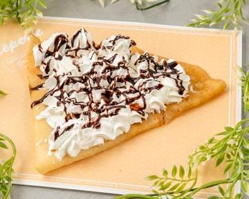【大人気】チョコ生クリームクレープ