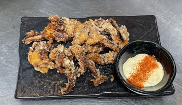 イカゲソの唐揚げ 