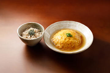 天津丼ミニざるそばセット