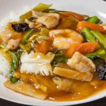 中華丼 什錦飯 Chinese-Style Rice Bowl