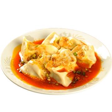 ニンニクソースかけ水餃子(6個)