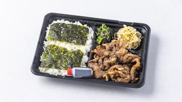 カルビ海苔弁当